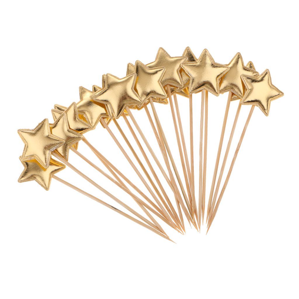 アンティーク ビンテージ パンケーキ 星 STAR 型 金型 デッドストック Amazon.co.jp: Baosity 20個 ケーキトッパー フードピック